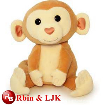 plush toy monkey with banana